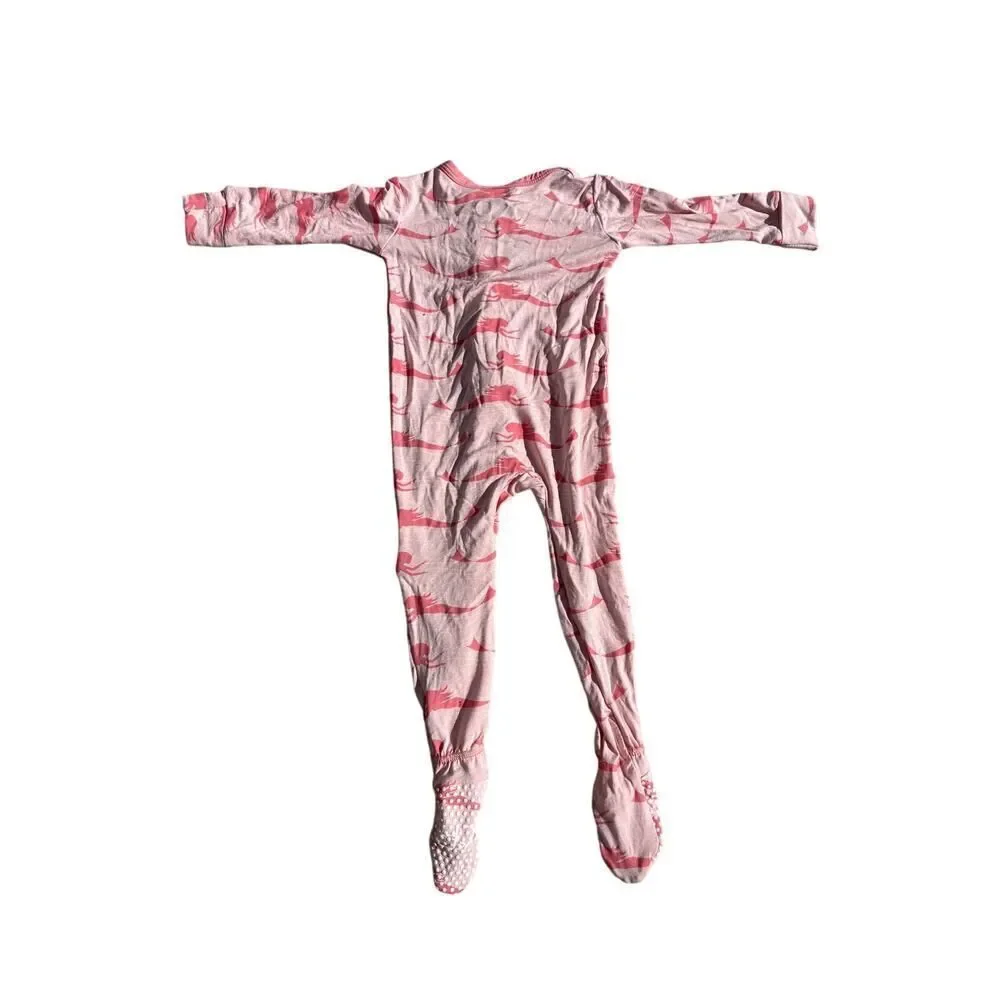 KicKee Pants mermaid onesie size 9-12 months NWT